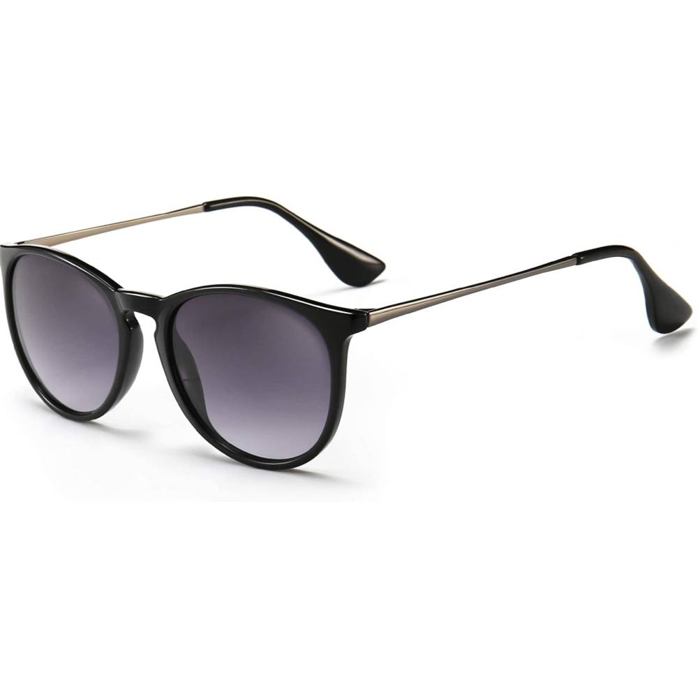 SUNGAIT Vintage Round Sunglasses for Women Men Classic Retro Designer Style | Multiple Colors - GGL