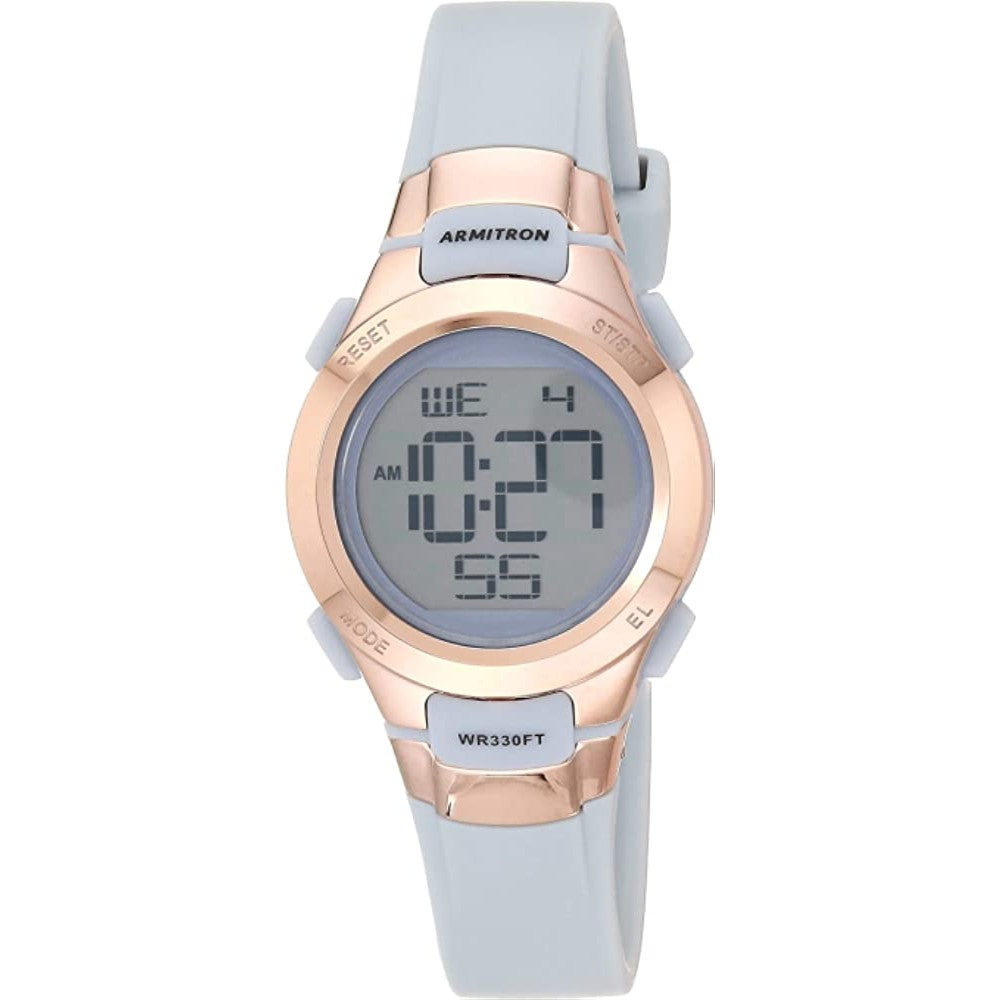 Armitron Sport Women's Digital Chronograph Resin Strap Watch, 45/7012 - BRS