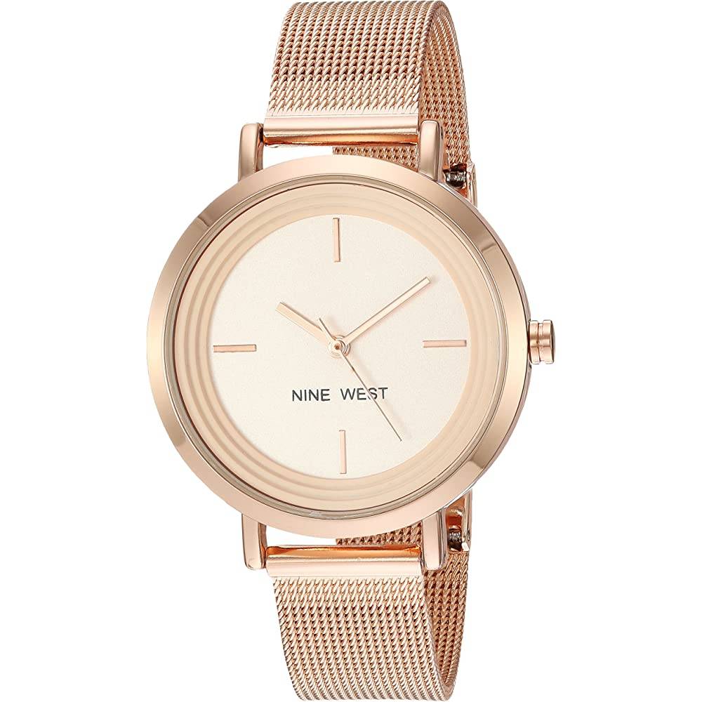 Nine West Women's Mesh Bracelet Watch - RG