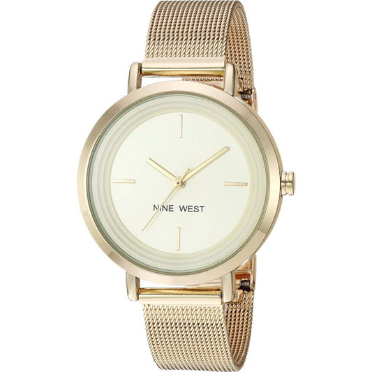 Nine West Women's Mesh Bracelet Watch - G