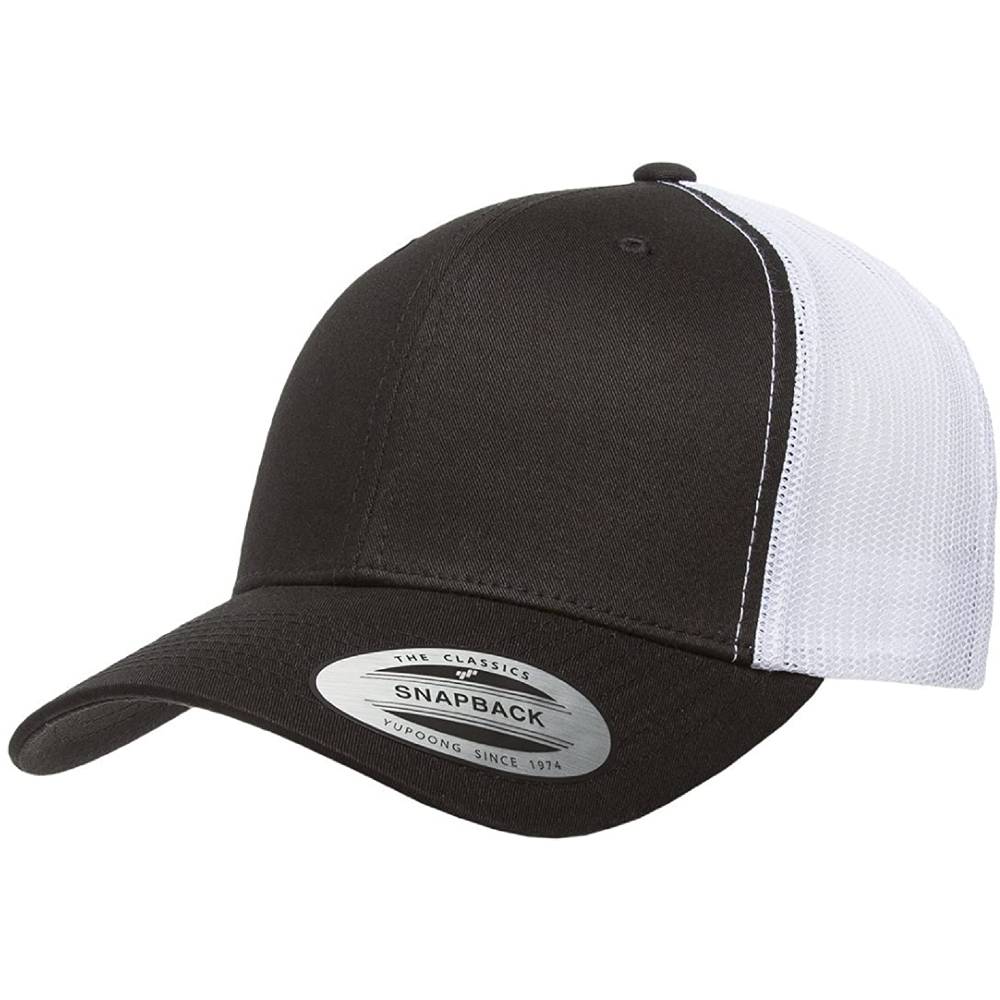 YP Classics Retro Trucker Cap | Multiple Colors - BW