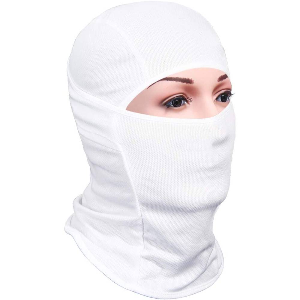 Achiou Balaclava Face Mask UV Protection for Men Women Sun Hood Tactical Lightweight Ski Motorcycle Running Riding | Multiple Colors - WH