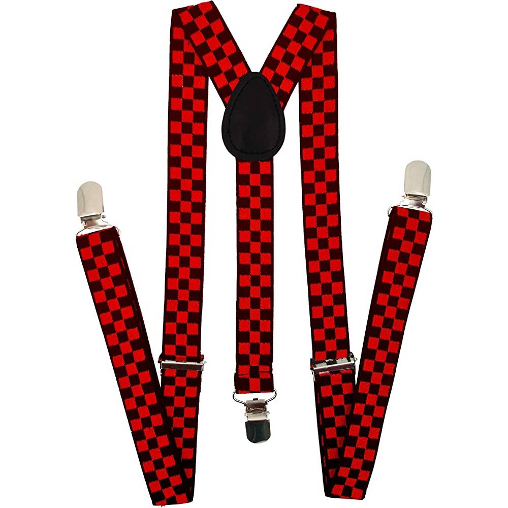 Navisima Adjustable Elastic Y Back Style Unisex Suspenders for Men and Women With Strong Metal Clips | Multiple Colors - RBC