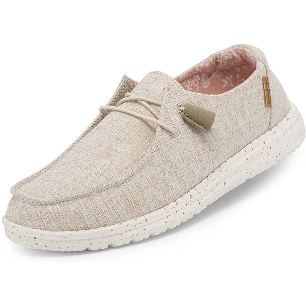 Hey Dude Women's Wendy Lace-Up Loafers Comfortable & Lightweight Ladies Shoes Multiple Sizes & Colors - WN