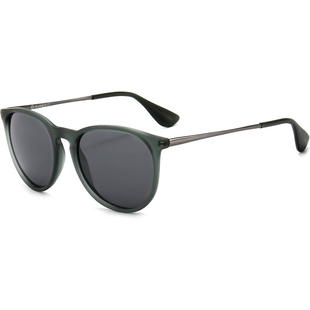 SUNGAIT Vintage Round Sunglasses for Women Men Classic Retro Designer Style | Multiple Colors - PGL