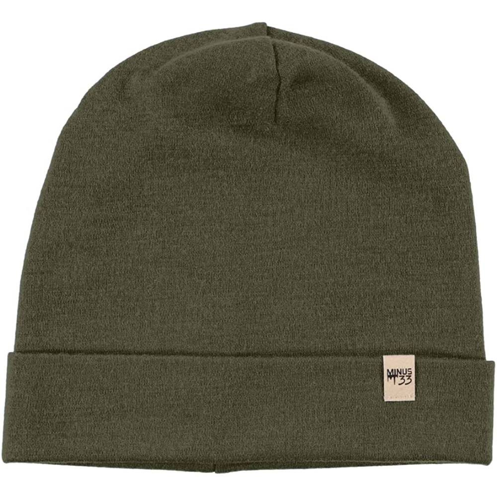 Minus33 Ridge Cuff Beanie - 100% Merino Wool - Warm Winter Hat | Multiple Colors - ODR
