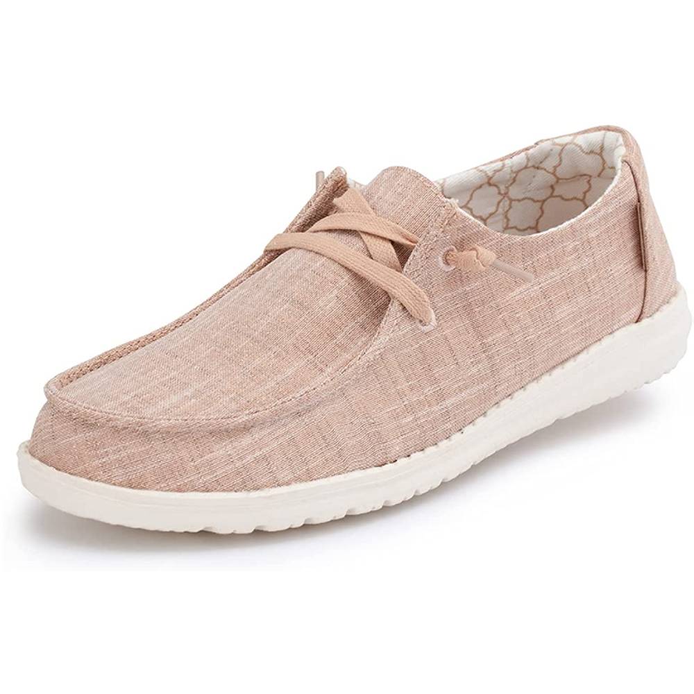 Hey Dude Women's Wendy Lace-Up Loafers Comfortable & Lightweight Ladies Shoes Multiple Sizes & Colors - SRG
