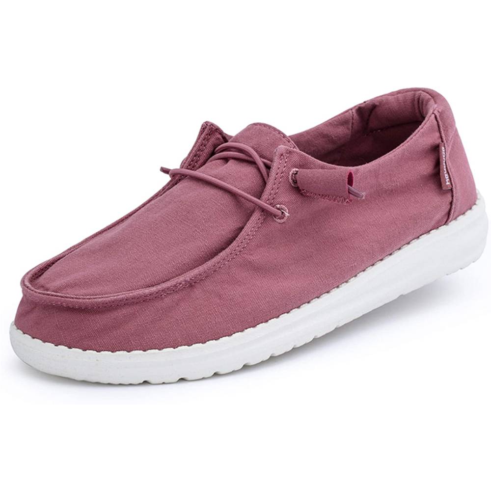 Hey Dude Women's Wendy Lace-Up Loafers Comfortable & Lightweight Ladies Shoes Multiple Sizes & Colors - RS