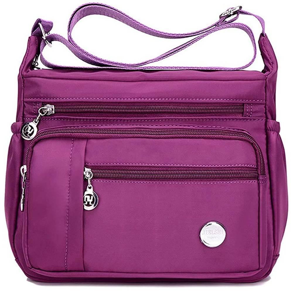 MINTEGRA Women Shoulder Handbag Roomy Multiple Pockets Bag Ladies Crossbody Purse Fashion Tote Top Handle Satchel | Multiple Colors - PUS