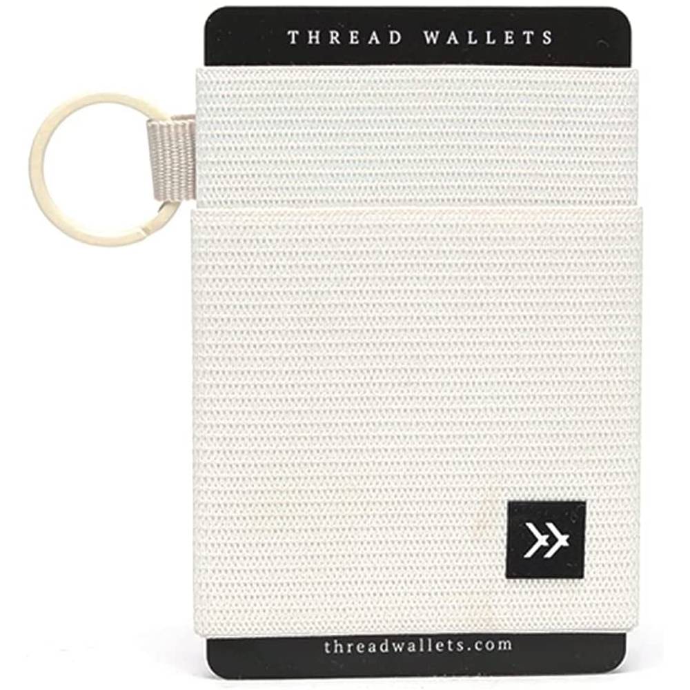 Slim Minimalist Elastic Wallet for Men & Women | Small Credit Card Holder for Front Pocket (Black) | Multiple Colors - OW