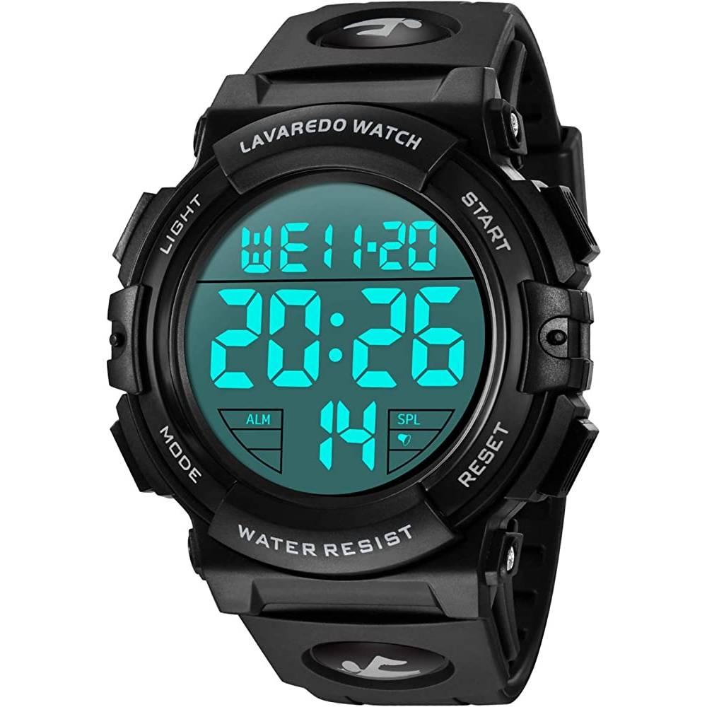 Mens Digital Watch - Sports Military Watches Waterproof Outdoor Chronograph Military Wrist Watches for Men with LED Back Ligh/Alarm/Date | Multiple Colors - BL
