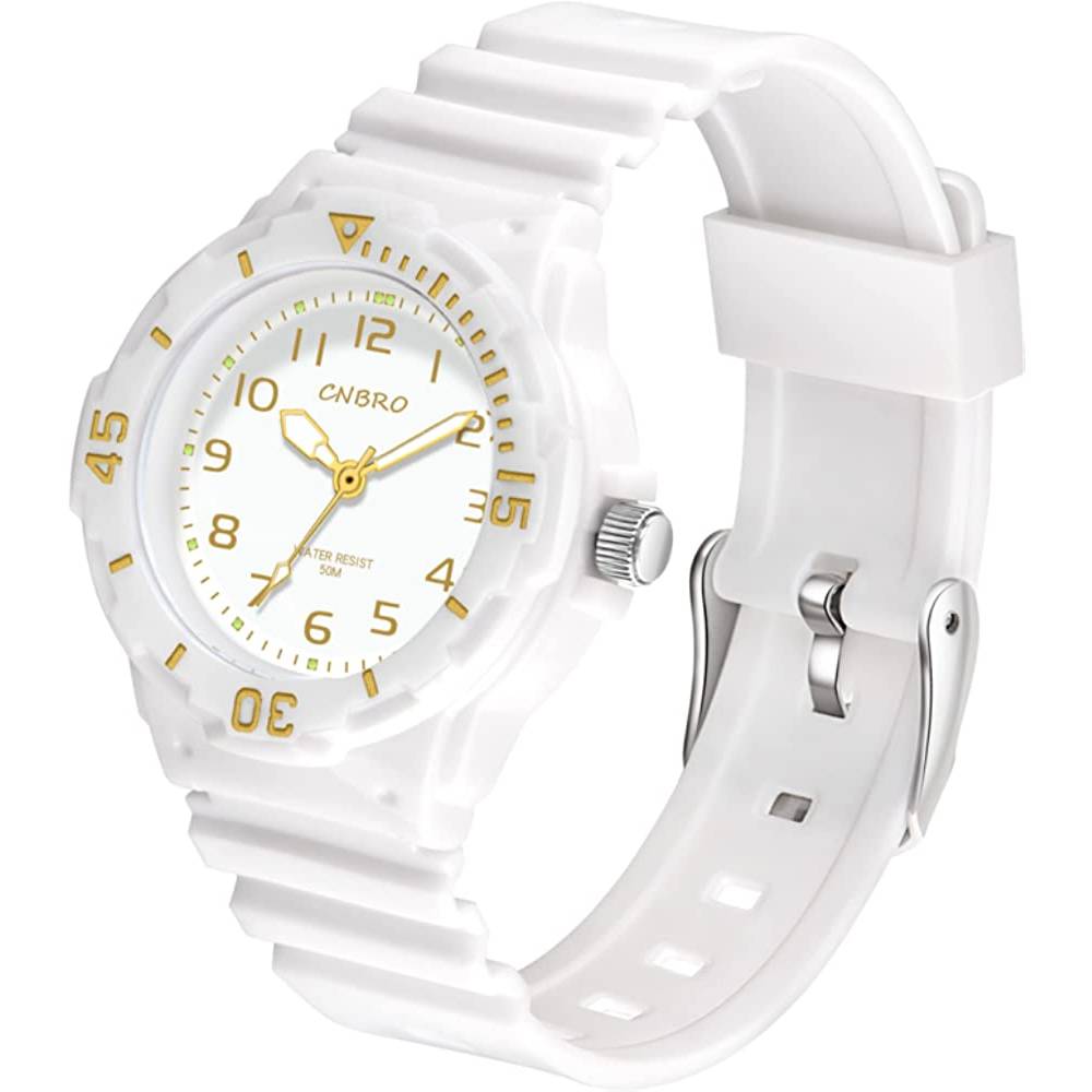 Women's Watch Sport Waterproof Watches Nurse Minimalist Simple Analog Watch Casual Ladies Watch Rose Gold Pink - WG