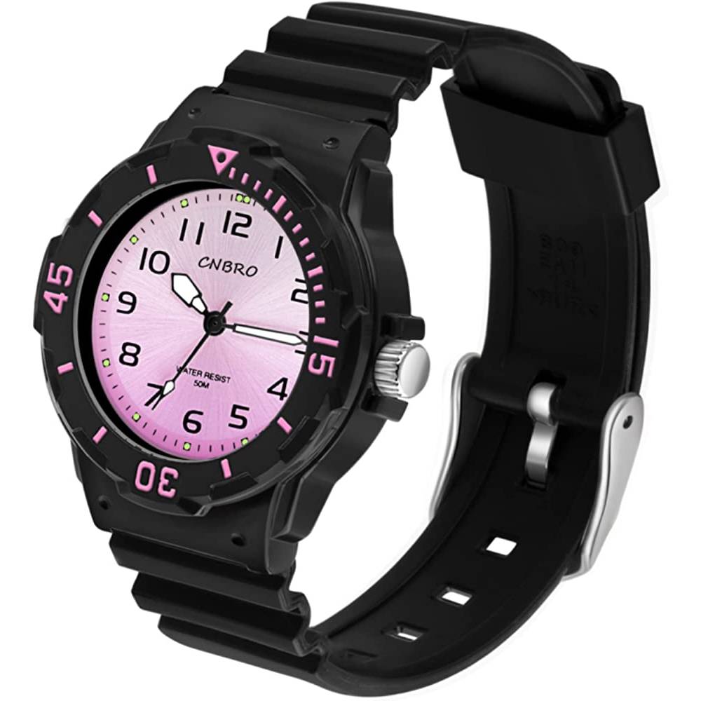 Women's Watch Sport Waterproof Watches Nurse Minimalist Simple Analog Watch Casual Ladies Watch Rose Gold Pink - BR