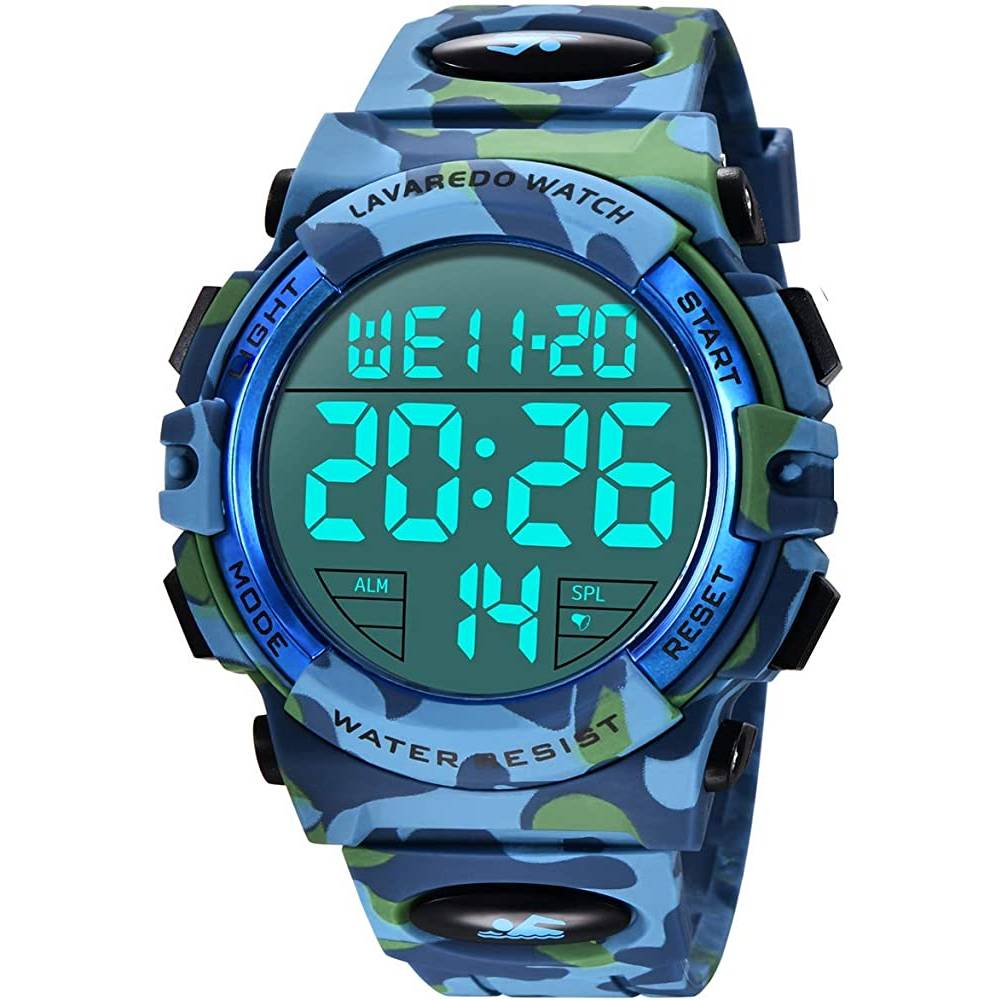 Mens Digital Watch - Sports Military Watches Waterproof Outdoor Chronograph Military Wrist Watches for Men with LED Back Ligh/Alarm/Date | Multiple Colors - LABL