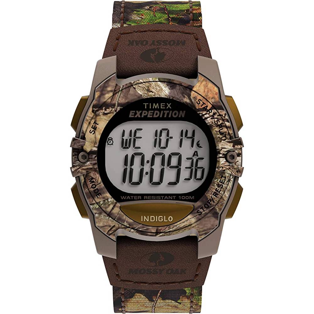 Timex Expedition Digital Chrono Alarm Timer 33mm Watch - MOBUCC