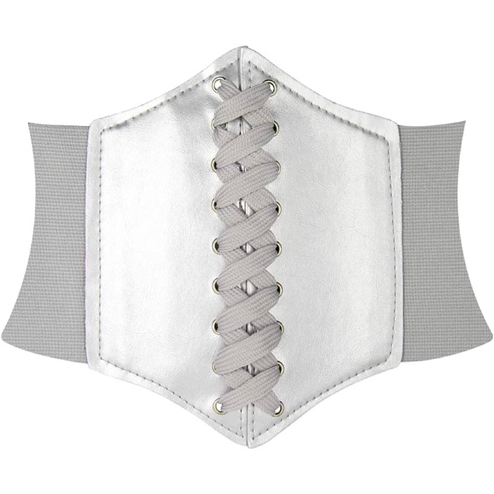 HANERDUN Lace-up Waspie Corset Belts for Women Elastic Waist Belt Tied Retro Wide Belt | Multiple Colors - SASI