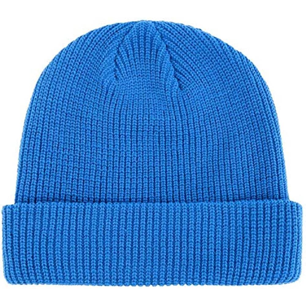 Connectyle Classic Men's Warm Winter Hats Acrylic Knit Cuff Beanie Cap Daily Beanie Hat | Multiple Colors - BRBLU