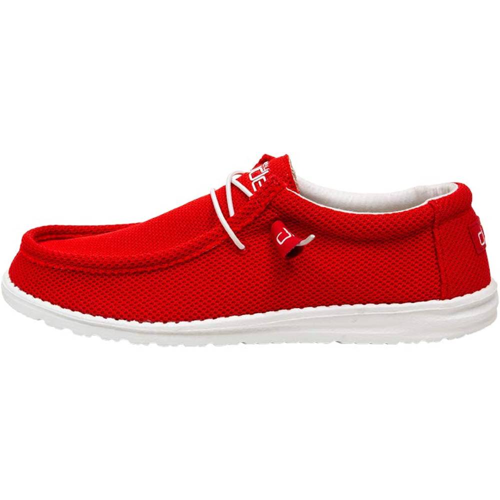 Hey Dude Men's Wally Sox Onyx Multiple Colors | Men’s Shoes | Men's Lace Up Loafers | Comfortable & Light-Weight - SF