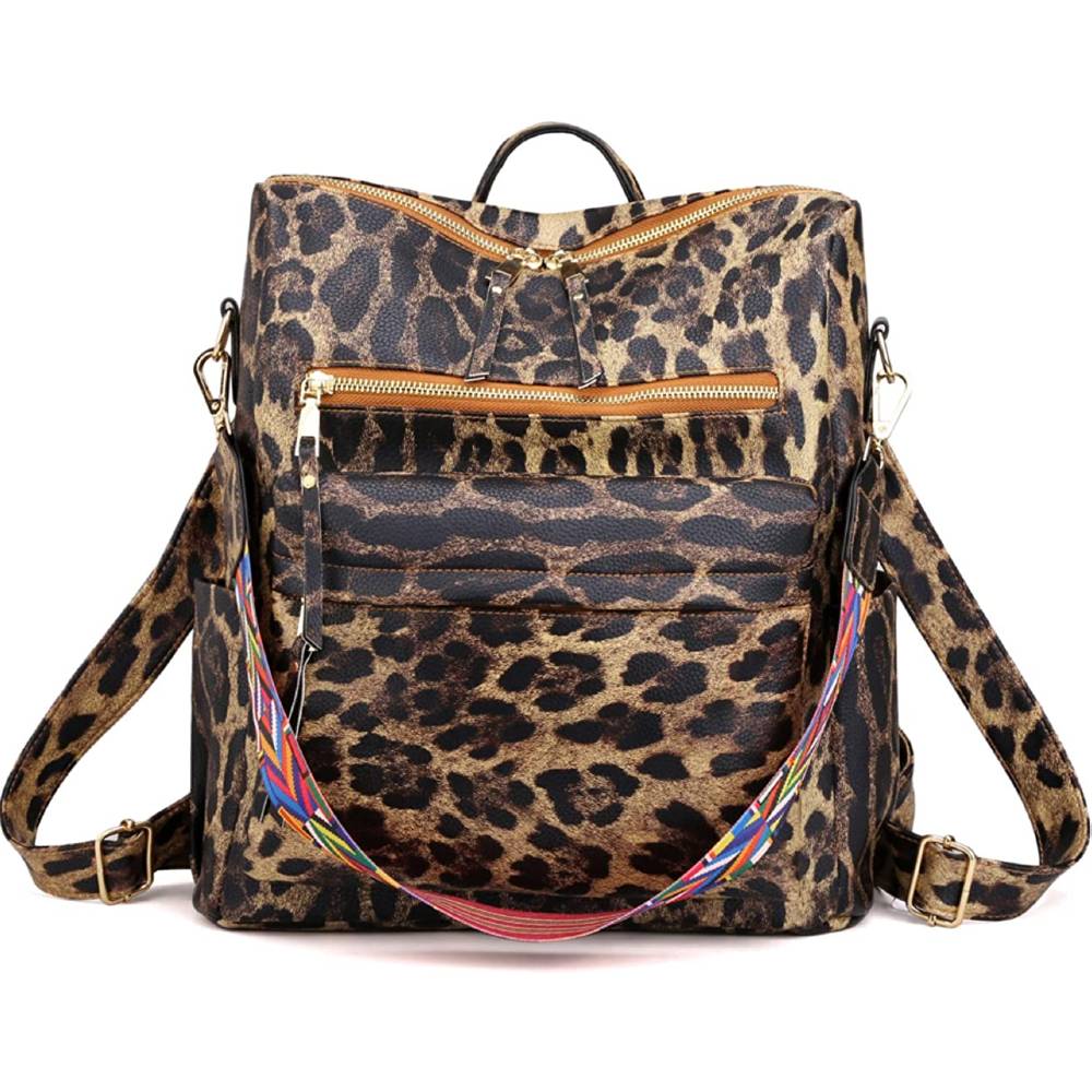 Women's Fashion Backpack Purses Multipurpose Design Handbags and Shoulder Bag PU Leather Travel bag | Multiple Colors - BRL