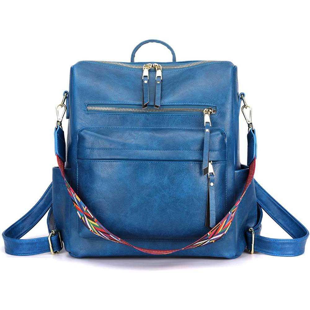 Women's Fashion Backpack Purses Multipurpose Design Handbags and Shoulder Bag PU Leather Travel bag | Multiple Colors - DBL