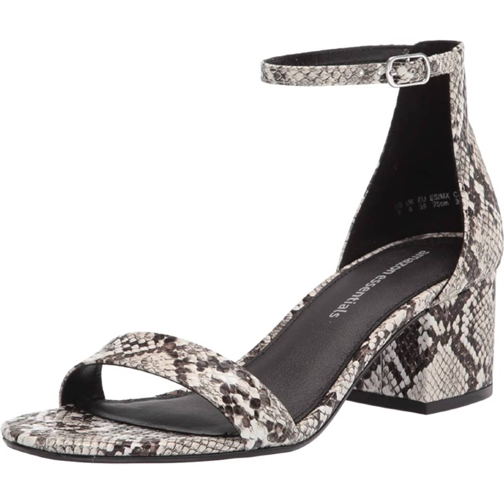Amazon Essentials Women's Two Strap Heeled Sandal | Multiple Colors and Sizes - SN