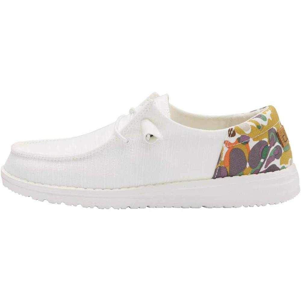 Hey Dude Women's Wendy Lace-Up Loafers Comfortable & Lightweight Ladies Shoes Multiple Sizes & Colors - CW
