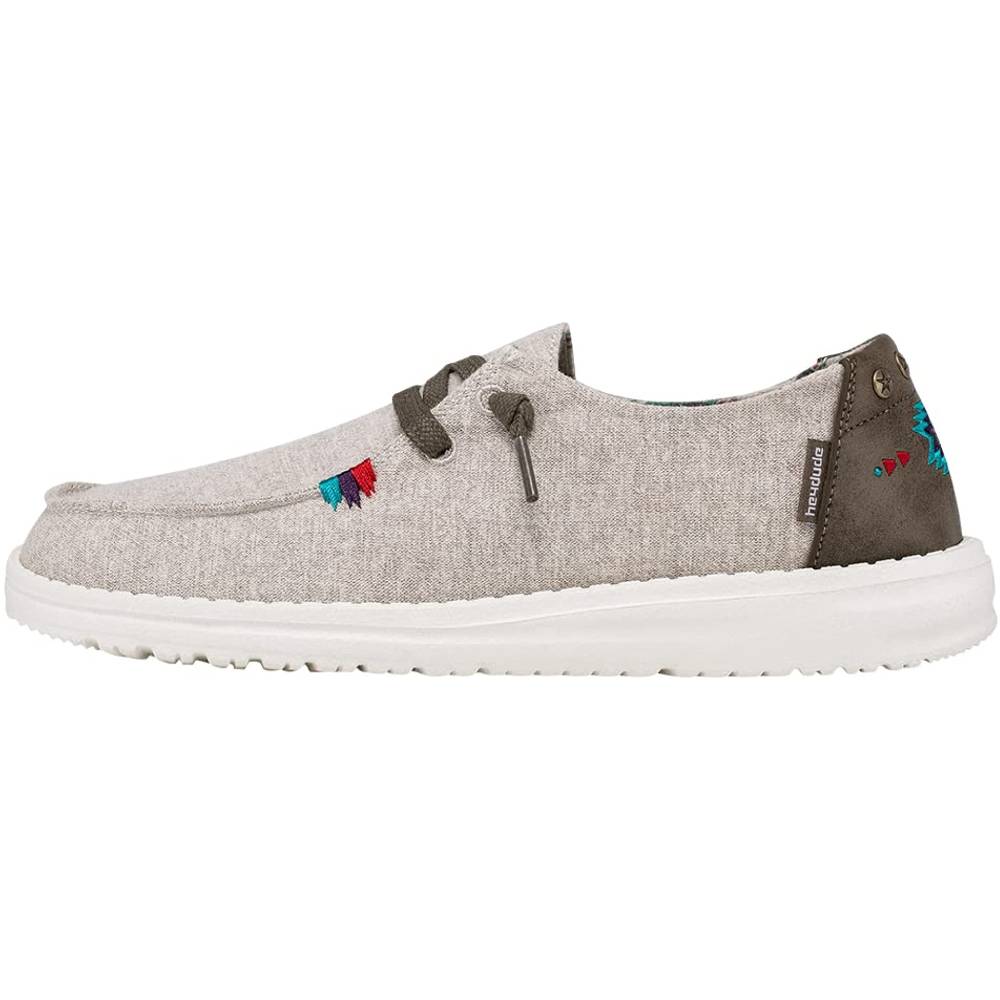 Hey Dude Women's Wendy Lace-Up Loafers Comfortable & Lightweight Ladies Shoes Multiple Sizes & Colors - WA