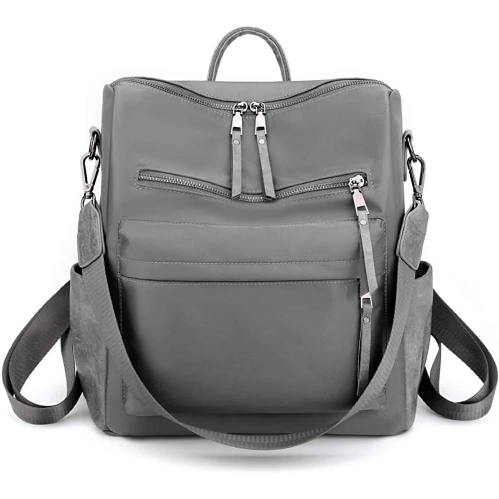 Women's Fashion Backpack Purses Multipurpose Design Handbags and Shoulder Bag PU Leather Travel bag | Multiple Colors - GRN