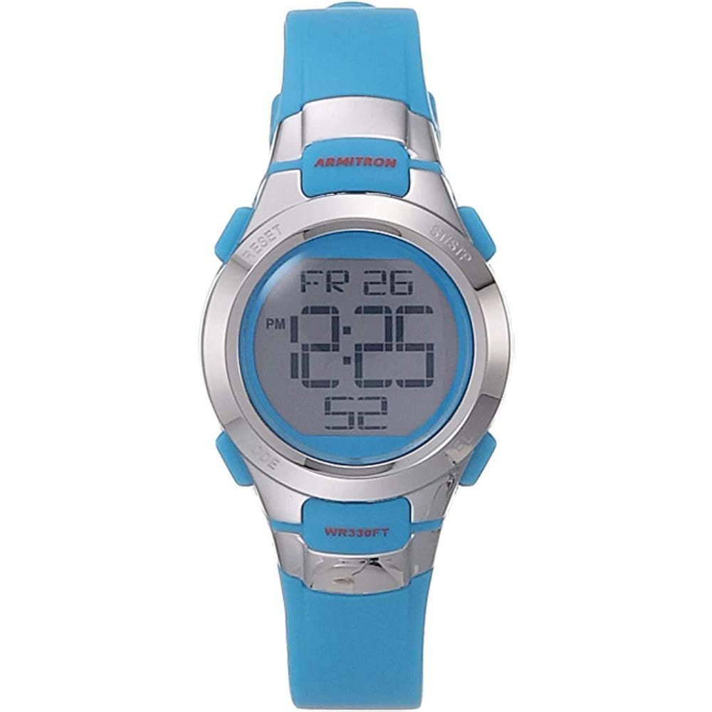 Armitron Sport Women's Digital Chronograph Resin Strap Watch, 45/7012 - NB