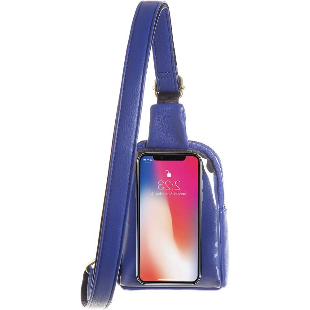 Small Crossbody Sling Bags for Women Vegan Leather Cell Phone Purse Fanny Packs for Women Men Teen Girls | Multiple Colors - TBL