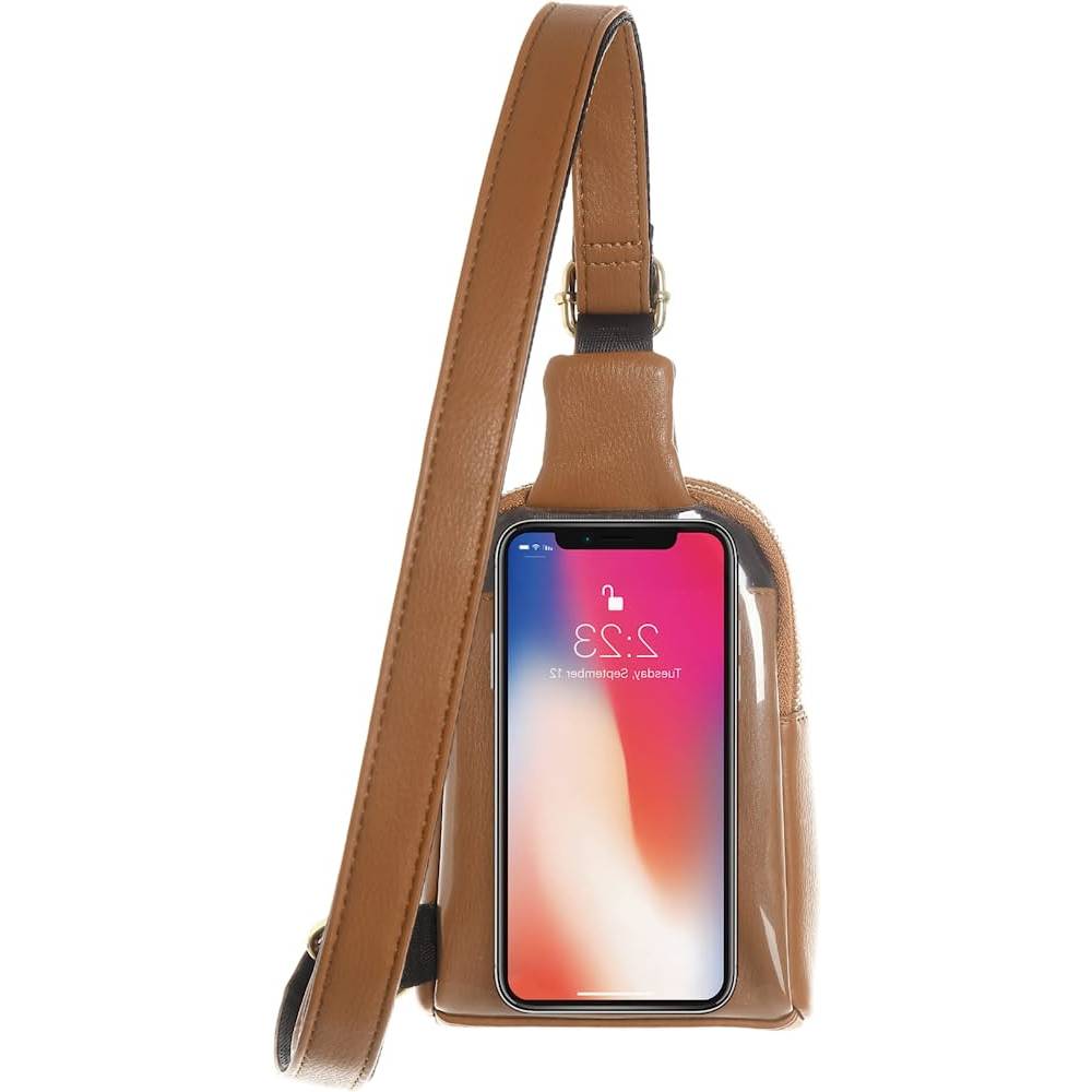 Small Crossbody Sling Bags for Women Vegan Leather Cell Phone Purse Fanny Packs for Women Men Teen Girls | Multiple Colors - TBR