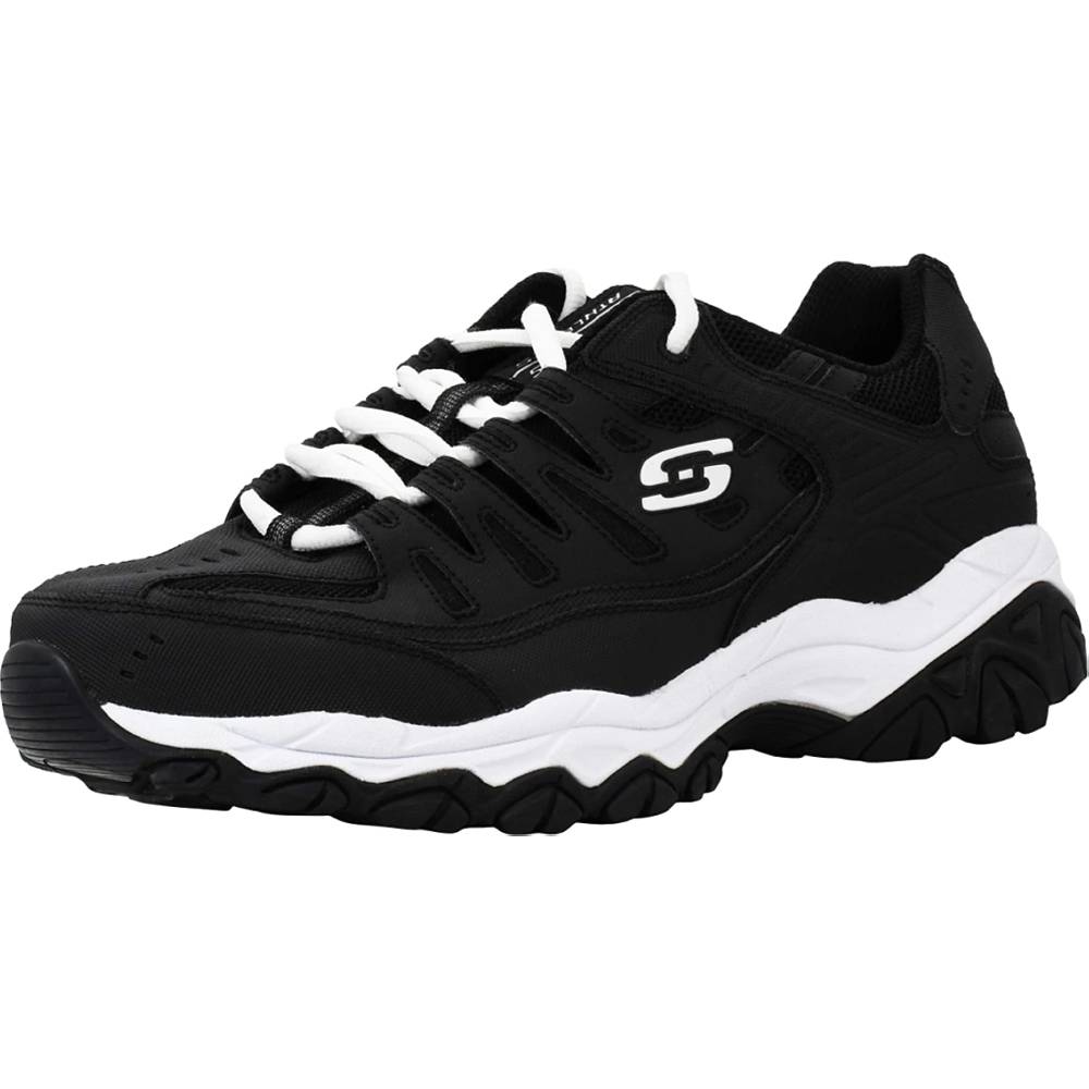 Skechers Men's Afterburn Memory-Foam Lace-up Sneaker | Multiple Colors and Sizes - BWH