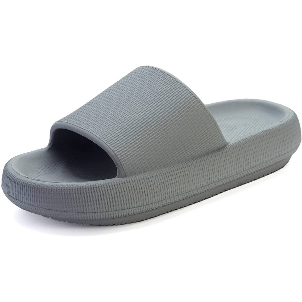 BRONAX Cloud Slippers for Women and Men | Pillow Slippers Bathroom Sandals | Extremely Comfy | Cushioned Thick Sole | Multiple Colors - GR