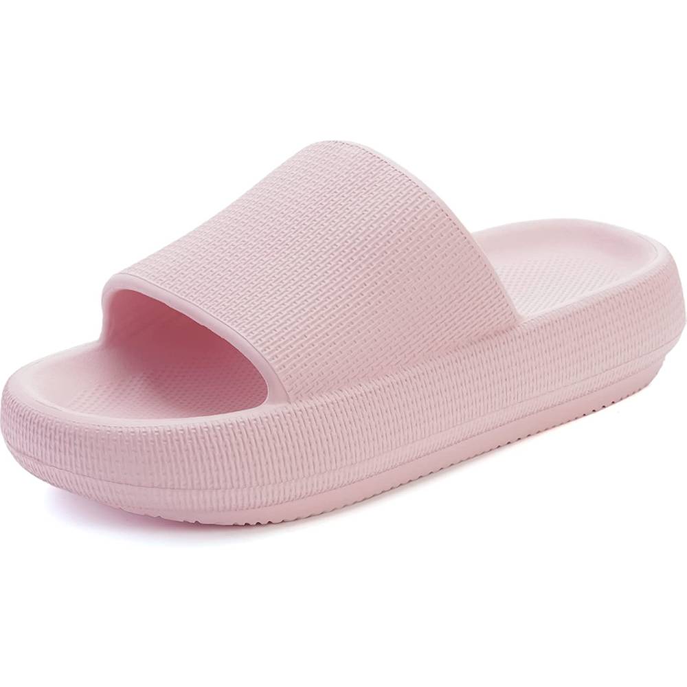 BRONAX Cloud Slippers for Women and Men | Pillow Slippers Bathroom Sandals | Extremely Comfy | Cushioned Thick Sole | Multiple Colors - PK