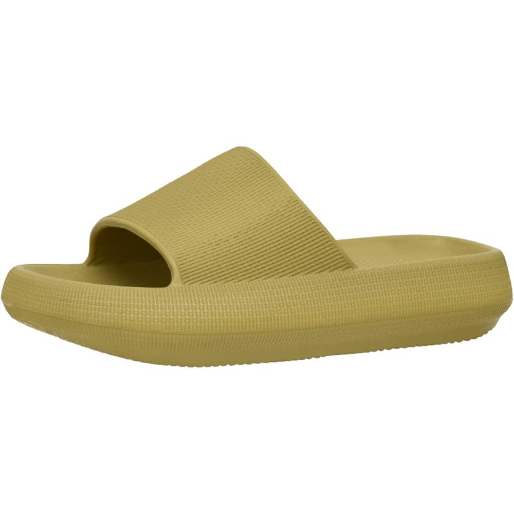 Cushionaire Women's Feather recovery slide sandals with +Comfort - Y
