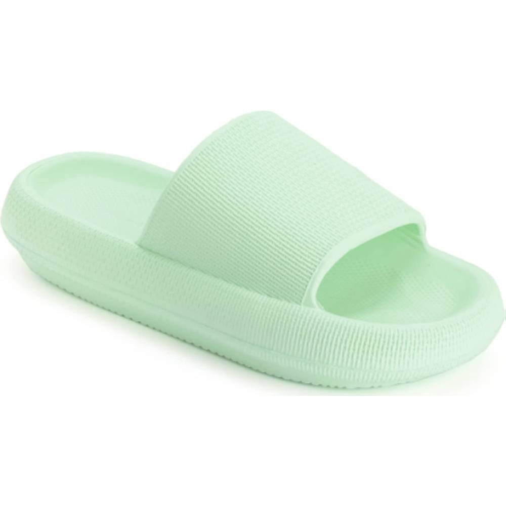 Joomra Pillow Slippers for Women and Men Non Slip Quick Drying Shower Slides Bathroom Sandals | Ultra Cushion | Thick Sole | Multiple Colors and Sizes - LG