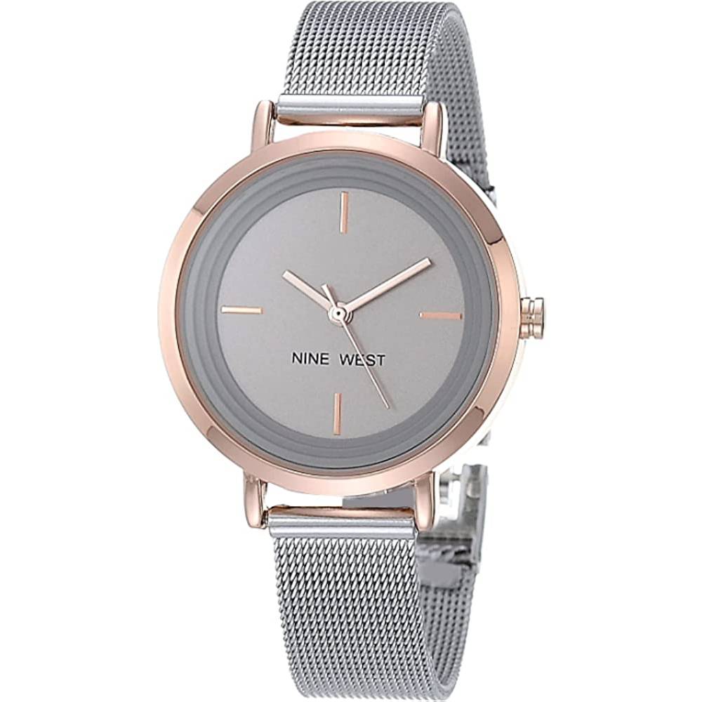 Nine West Women's Mesh Bracelet Watch - SRG