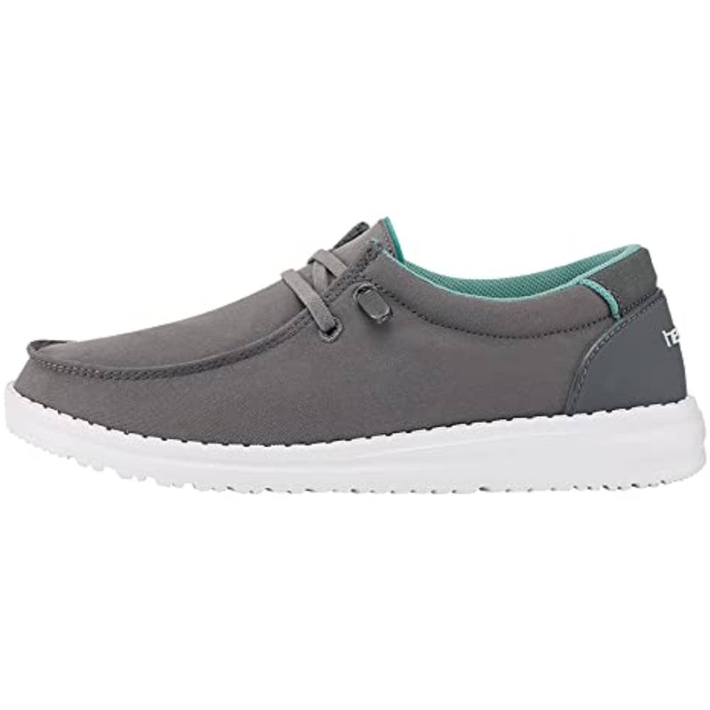 Hey Dude Women's Wendy Lace-Up Loafers Comfortable & Lightweight Ladies Shoes Multiple Sizes & Colors - CH