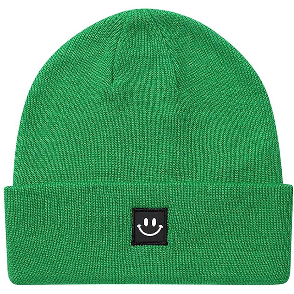 MaxNova Knit Beanie Hat with Smile Face for Men/Women - KGS