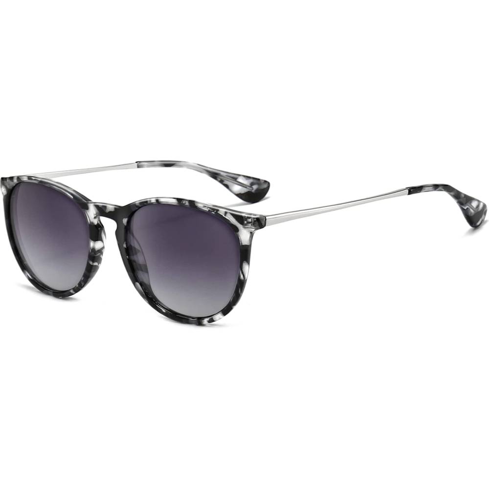 SUNGAIT Vintage Round Sunglasses for Women Men Classic Retro Designer Style | Multiple Colors - GTF