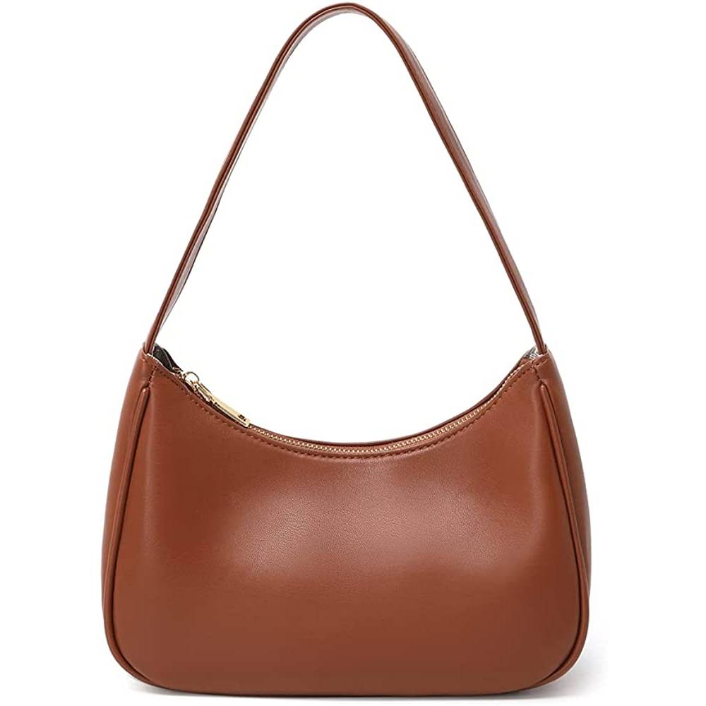 CYHTWSDJ Shoulder Bags for Women, Cute Hobo Tote Handbag Mini Clutch Purse with Zipper Closure | Multiple Colors - BR