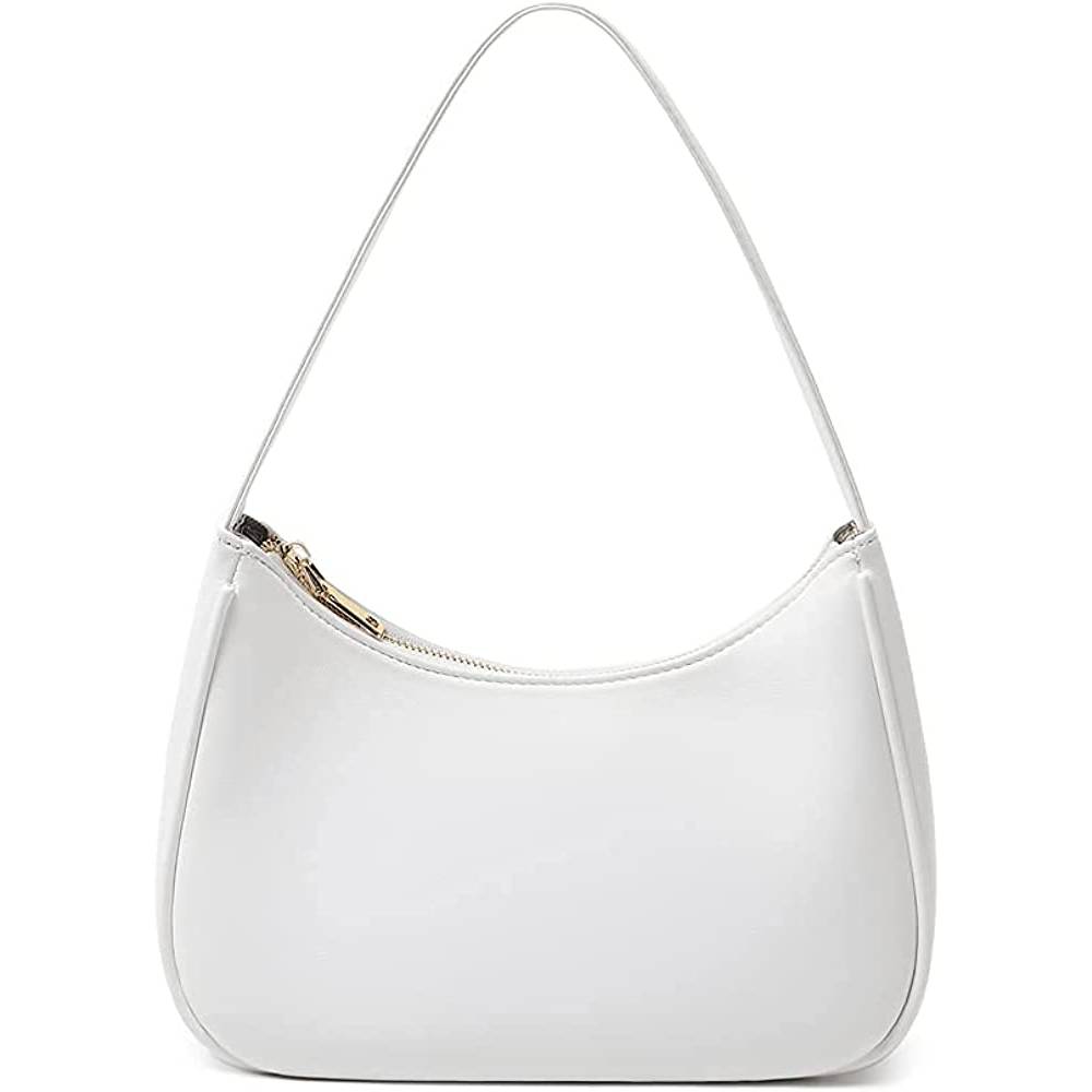 CYHTWSDJ Shoulder Bags for Women, Cute Hobo Tote Handbag Mini Clutch Purse with Zipper Closure | Multiple Colors - W