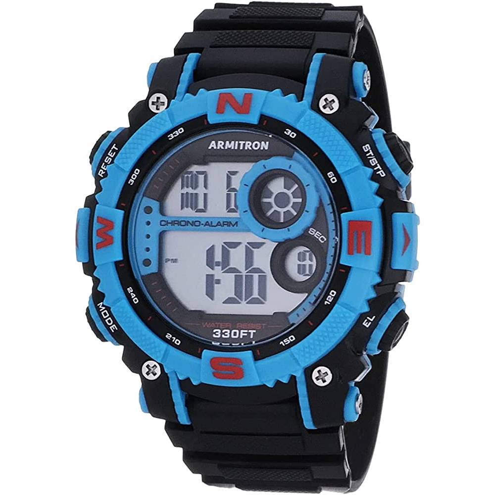 Armitron Sport Men's Digital Chronograph Resin Strap Watch, 40/8284 | Multiple Colors - BNBL