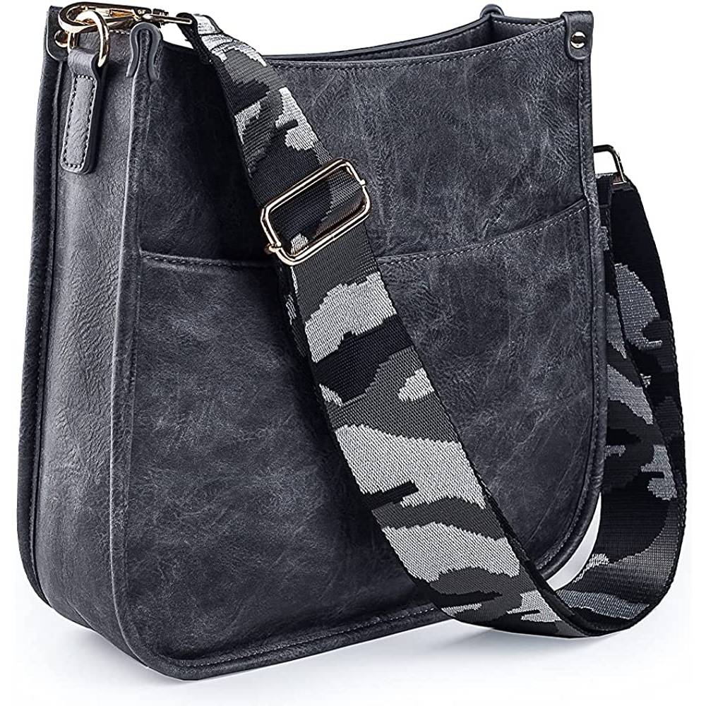 Viva Terry Vegan Leather Crossbody Fashion Shoulder Bag Purse with Adjustable Strap | Multiple Colors - GR