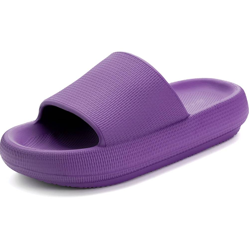 BRONAX Cloud Slippers for Women and Men | Pillow Slippers Bathroom Sandals | Extremely Comfy | Cushioned Thick Sole | Multiple Colors - PU