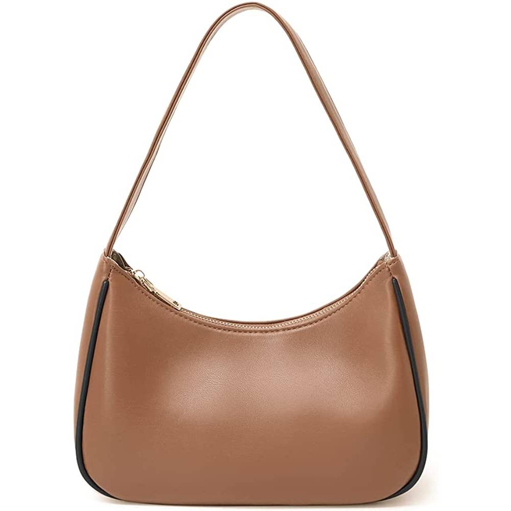 CYHTWSDJ Shoulder Bags for Women, Cute Hobo Tote Handbag Mini Clutch Purse with Zipper Closure | Multiple Colors - CWB