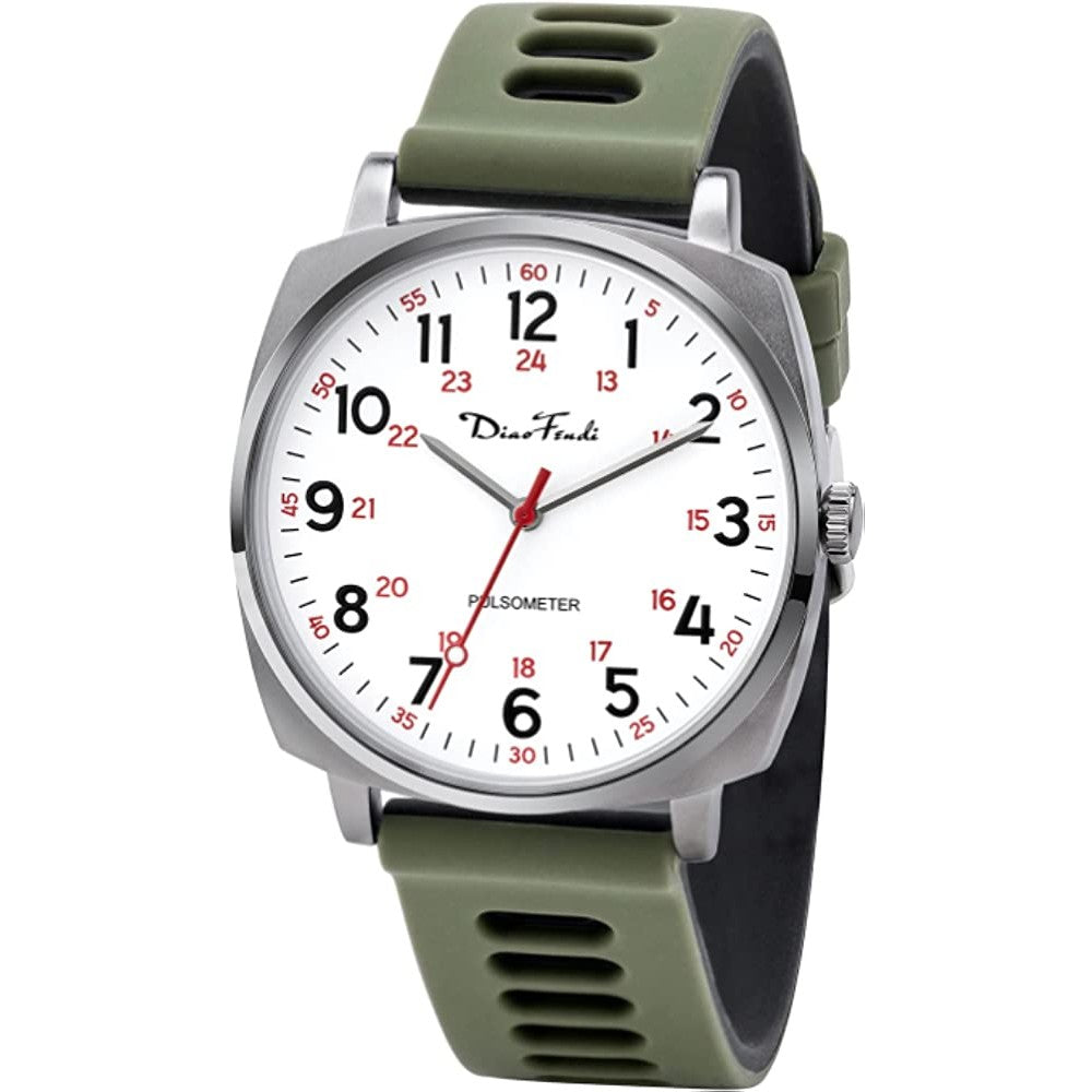 Diaofendi Nurse Watch for Medical Students,Doctors,Women Men with Second Hand and 24 Hour, Easy to Read Waterproof Watch - SAGB