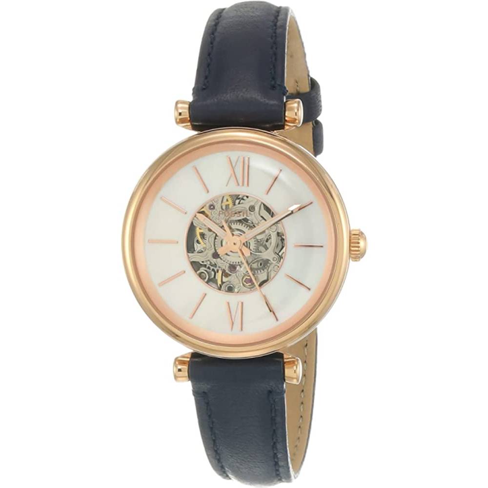 Fossil Women's Carlie Mini Quartz Stainless Steel and Leather Watch - RGN