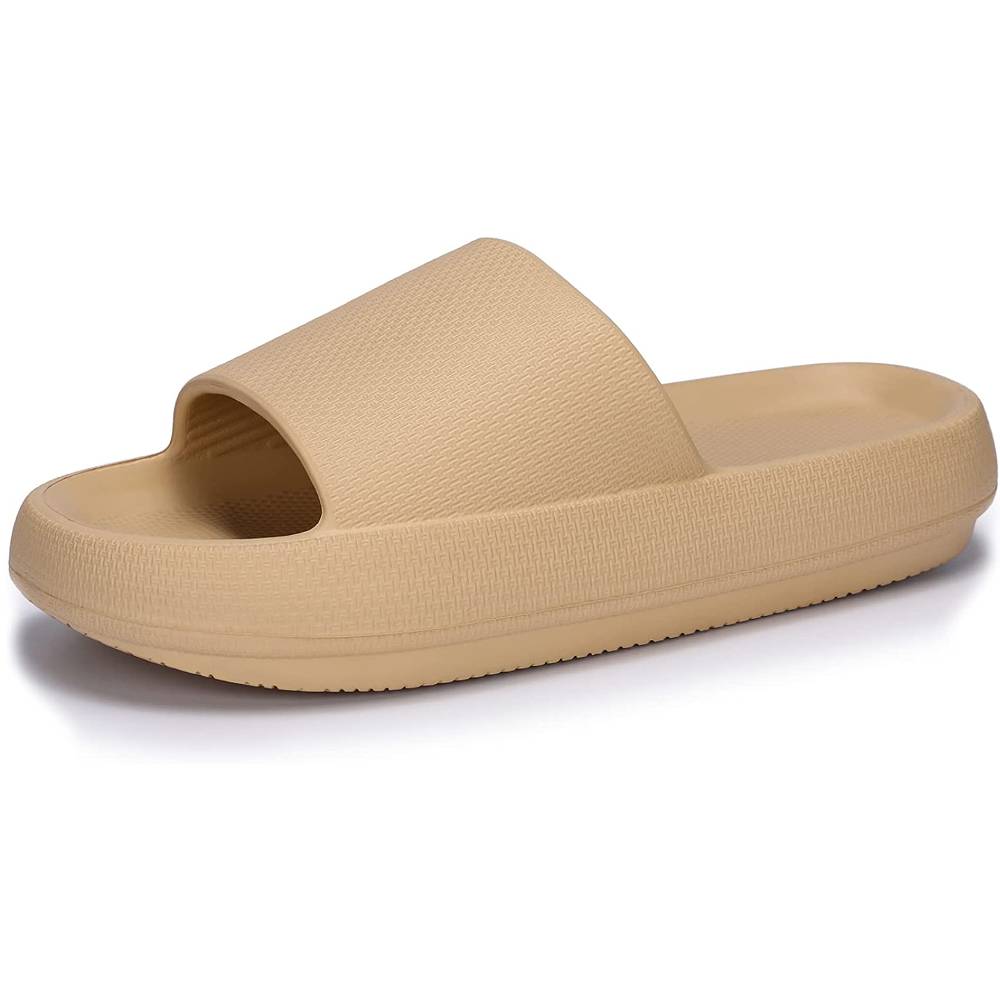 Welltree Cloud Slides for Women Men Pillow Slippers Non-Slip Bathroom Shower Sandals Soft Thick Sole Indoor and Outdoor Slides | Multiple Colors and Sizes - IK