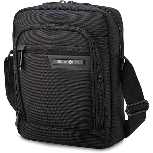 Samsonite Classic 2.0, Black, 10.1" RFID Crossbody Bag - B
